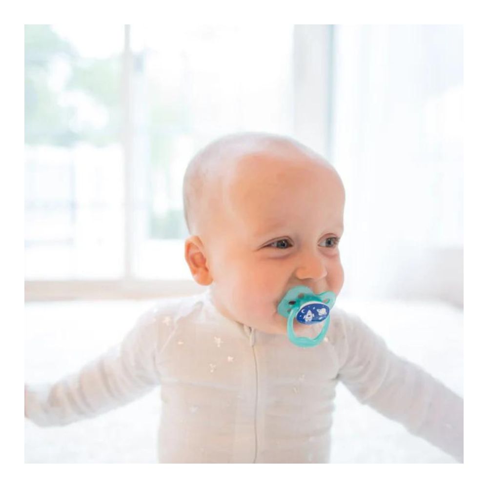 Blue Space Advantage Pacifiers (Stage 1) | Pack Of 2