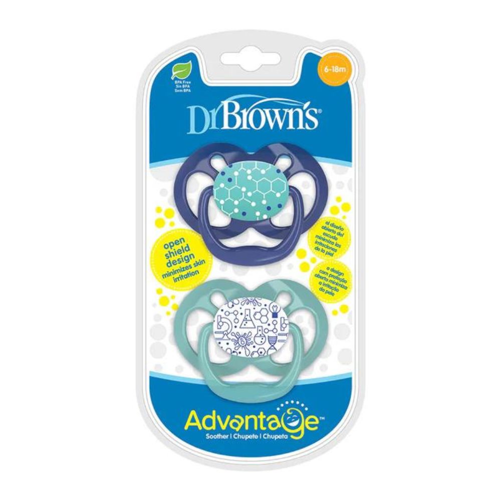 Blue Chemistry Advantage Pacifiers (Stage 2) | Pack Of 2