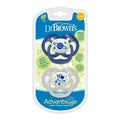 Blue Advantage Pacifiers (Stage 2) Glow In The Dark | Pack Of 2