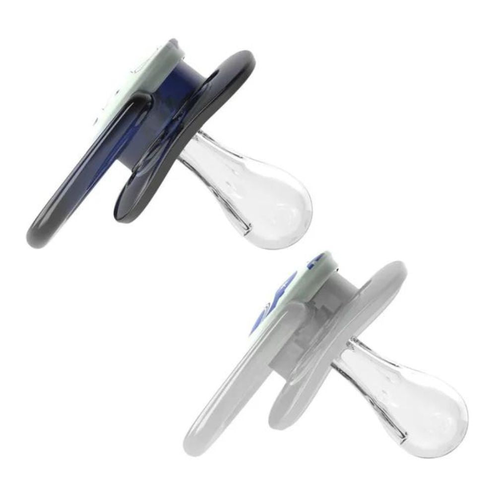 Blue Advantage Pacifiers (Stage 2) Glow In The Dark | Pack Of 2