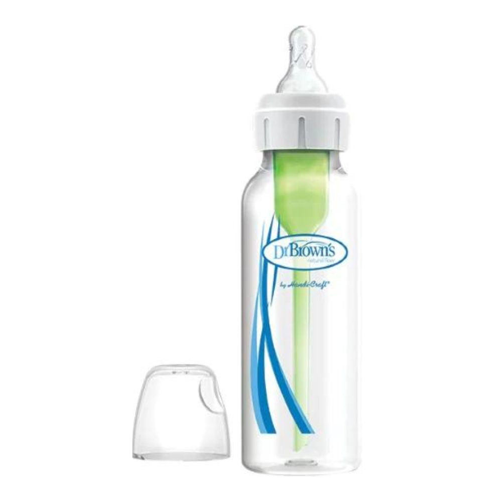 Options+ Anti-Colic Narrow-Neck Plastic Baby Bottle - 250 ml