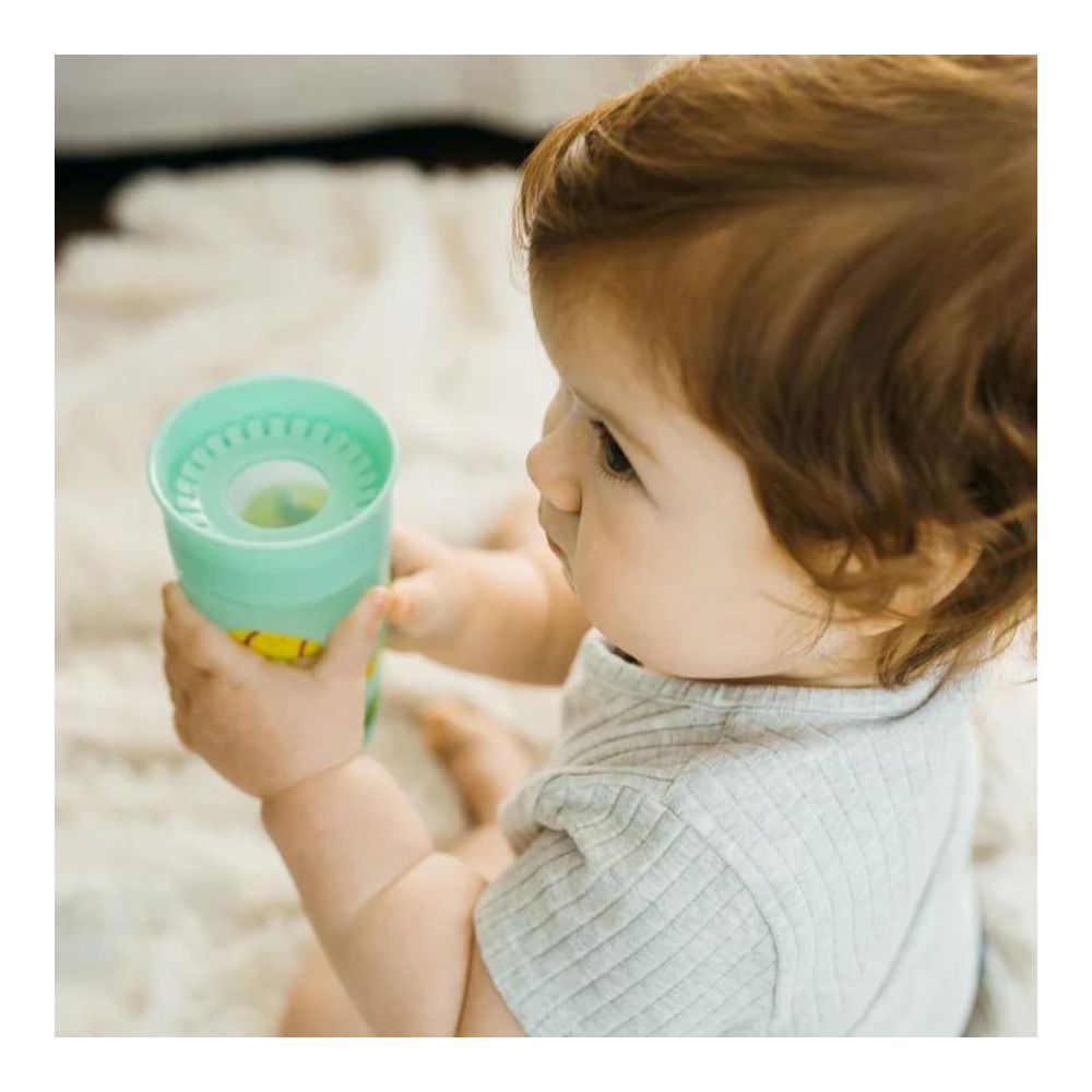 Smooth Wall Cheers 360 Cup Without Handle 200mL - Green deco