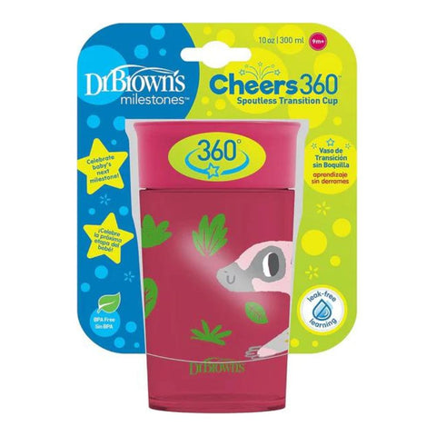 Smooth Wall Cheers 360 Cup Without Handle 200mL - Red Deco