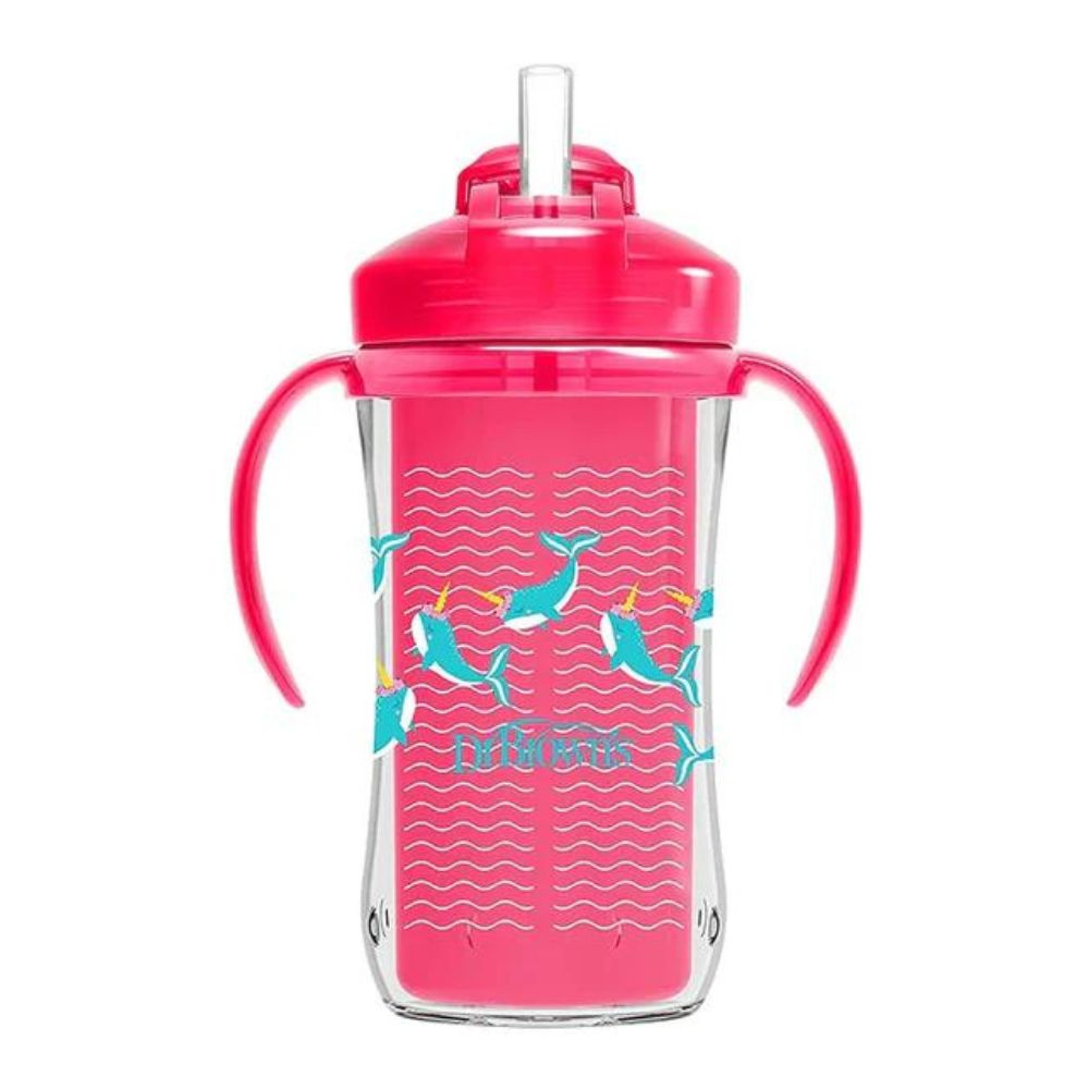 Insulated Straw Cup 10 Oz./300 Ml -Pink (1 To 3 Years)