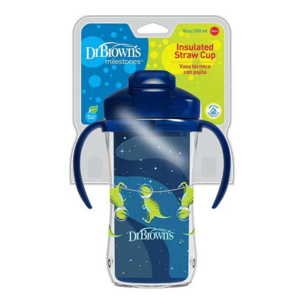 Insulated Straw Cup 10 Oz./300 Ml -Blue (1 To 3 Years)