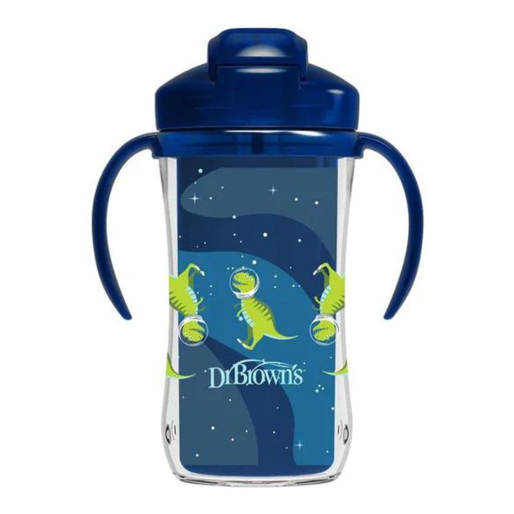 Insulated Straw Cup 10 Oz./300 Ml -Blue (1 To 3 Years)