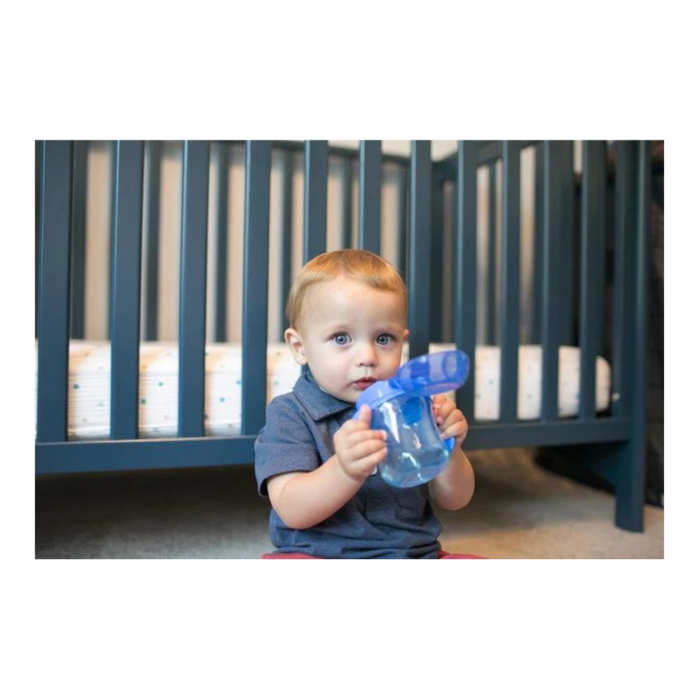 Soft Spout Transition Cup - Blue Deco