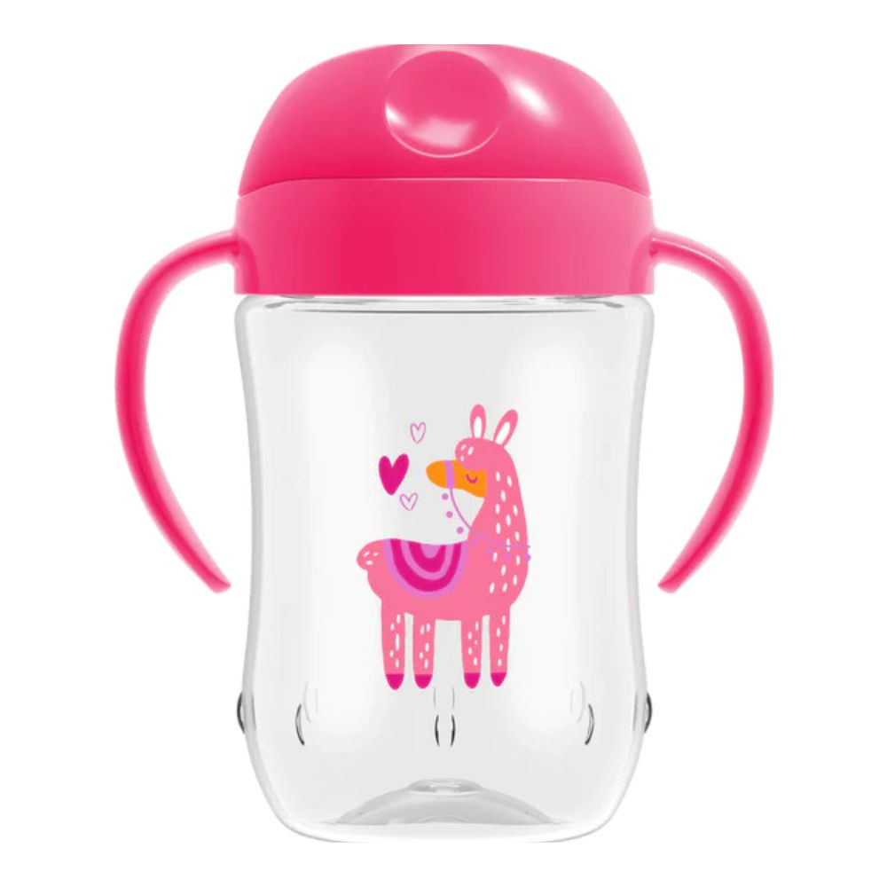 Soft-Spout Toddler Cup With Handless - Pink Lama Deco