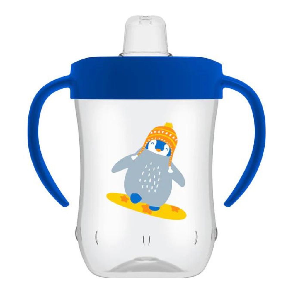Soft-Spout Toddler Cup - Blue Penguin