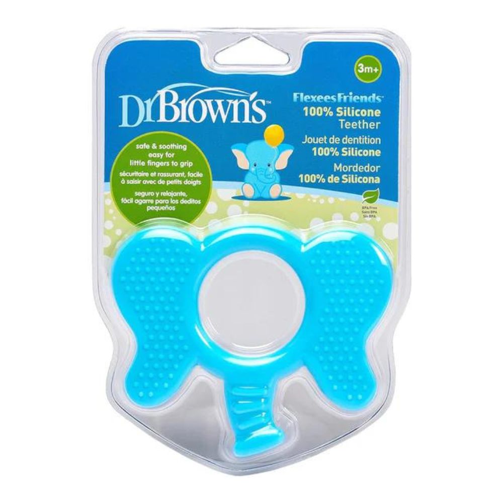 Flexees Friends Silicone Elephant Teether