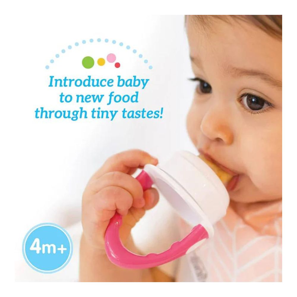 Fresh Firsts Silicone Feeder - Pink