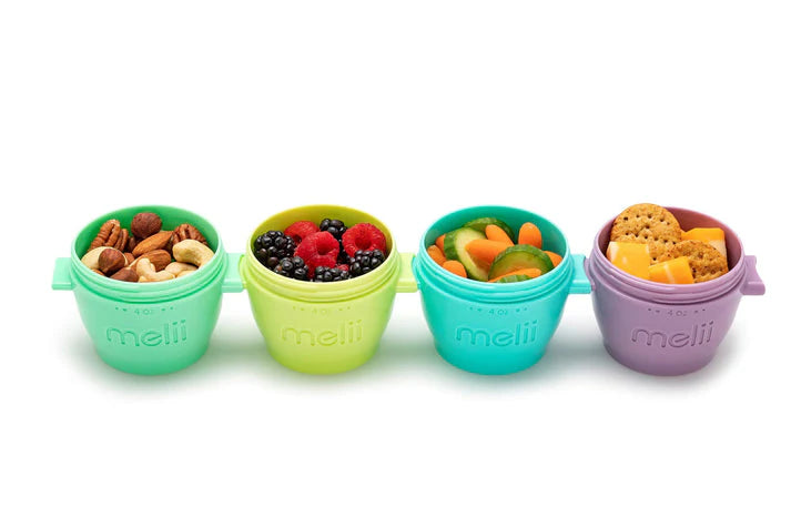 Silicone Snap & Go Pods - 4 piece set