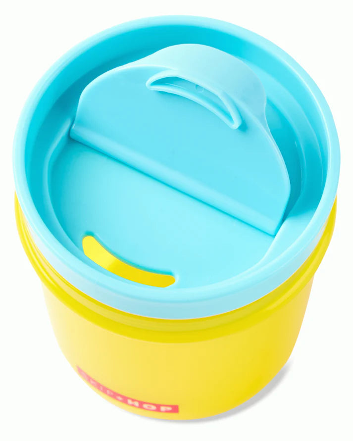 Zoo Tumbler Cup-Removable Flip Top Lids-Owl & Bee