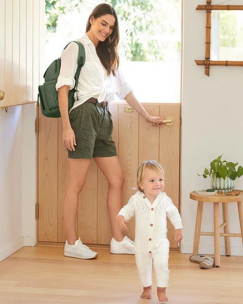 Forma Backpack Diaper Bag - Dark Sage