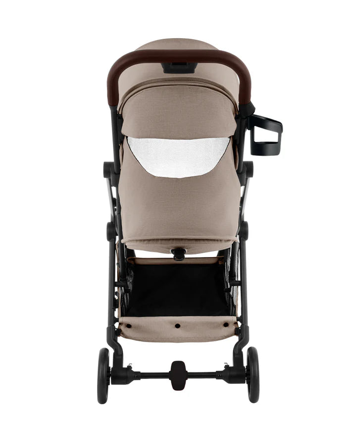 FLYLITE Stroller – Cabin Approved, Lightweight with One-Hand Fold Teak