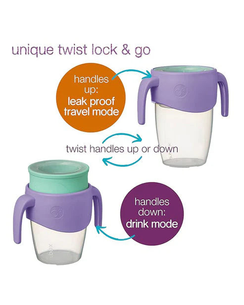 360 Cup-With Twist Lock Design & Handles