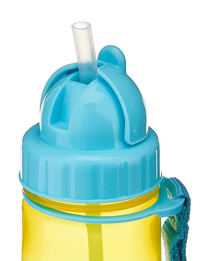 Zoo Straw Sipper-Handy Grab Strap-Giraffe-390 ml