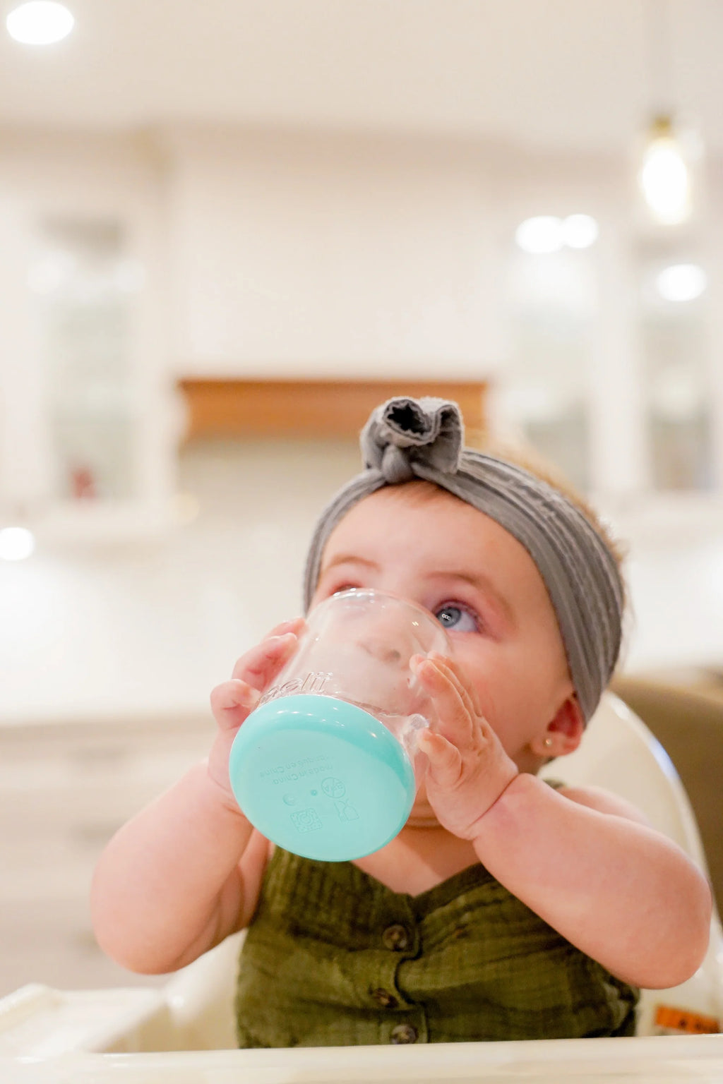 Double Walled Bear Cup - Blue 1 pack