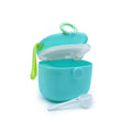 Baby Formula Storage Container with Integrated Scoop - Blue
