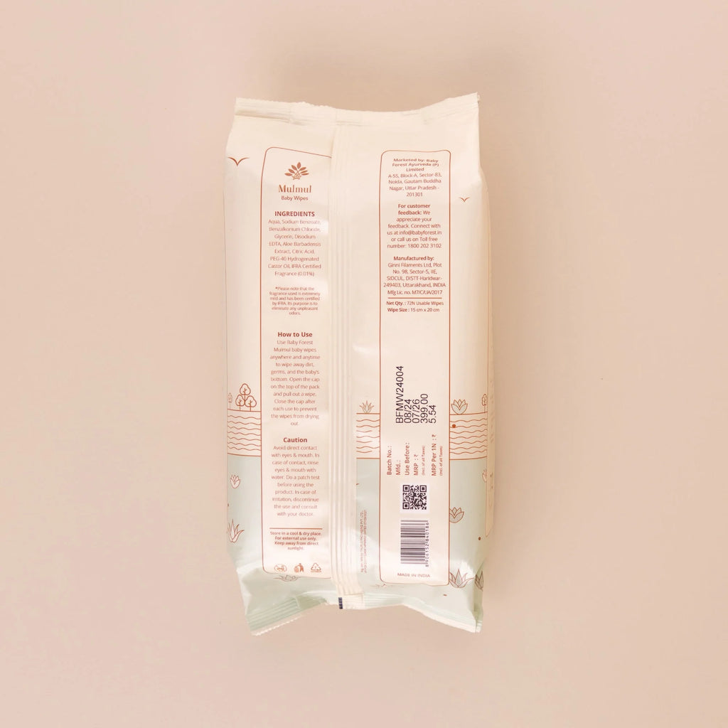 Mulmul Baby Wipes
