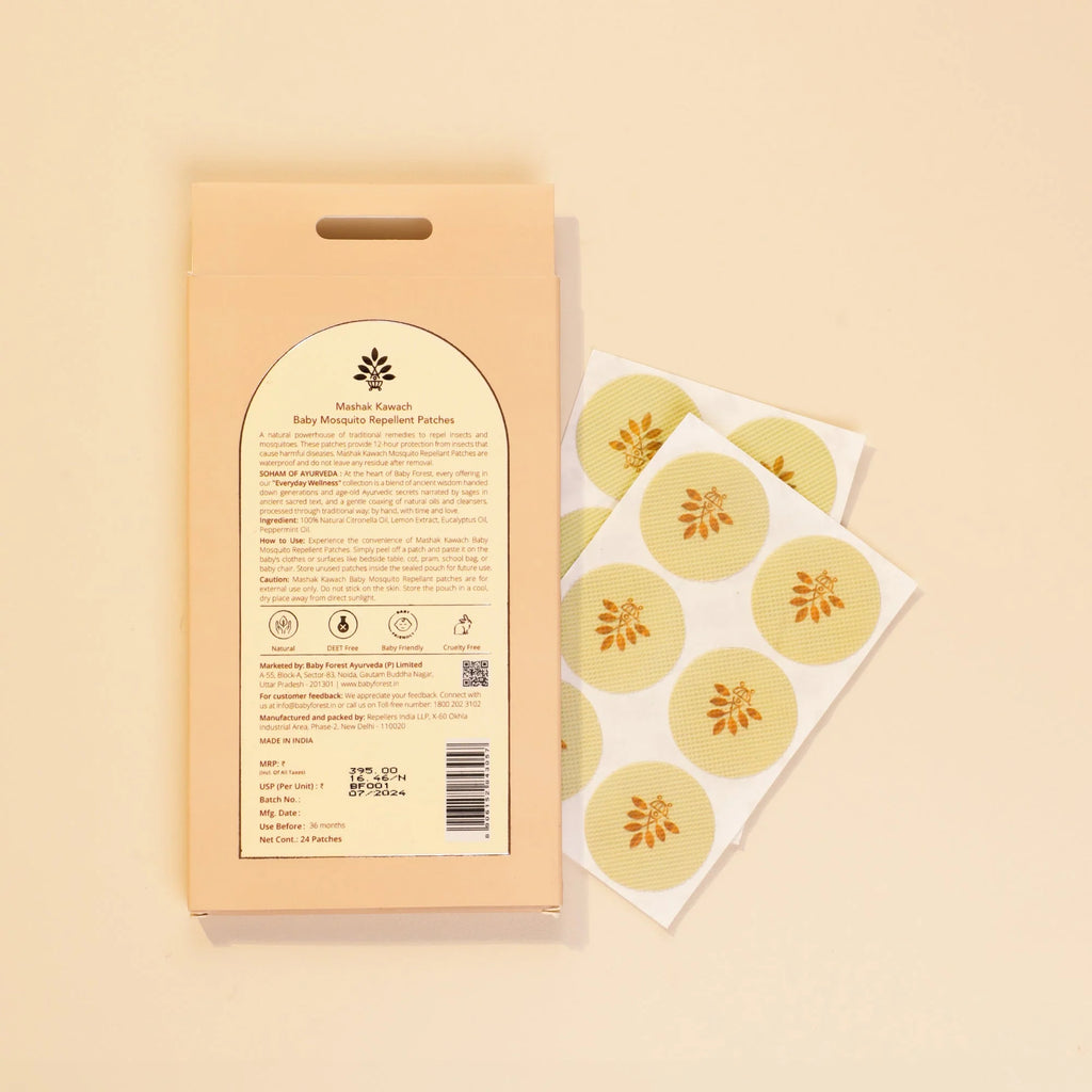 Mashak Kawach Baby Mosquito Repellent Patches
