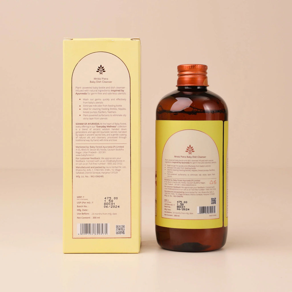 Mridul Patra Ayurvedic Baby Dish Cleanser 300Ml