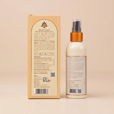 Baby Forest Mashak Kawach Baby Mosquito Repellent Spray