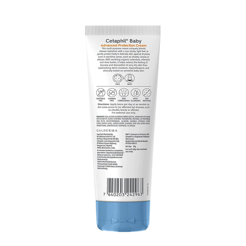 Cetaphil Baby Advanced Gentle & Soft Protection Moisturizing Cream With Calendula 85Gm