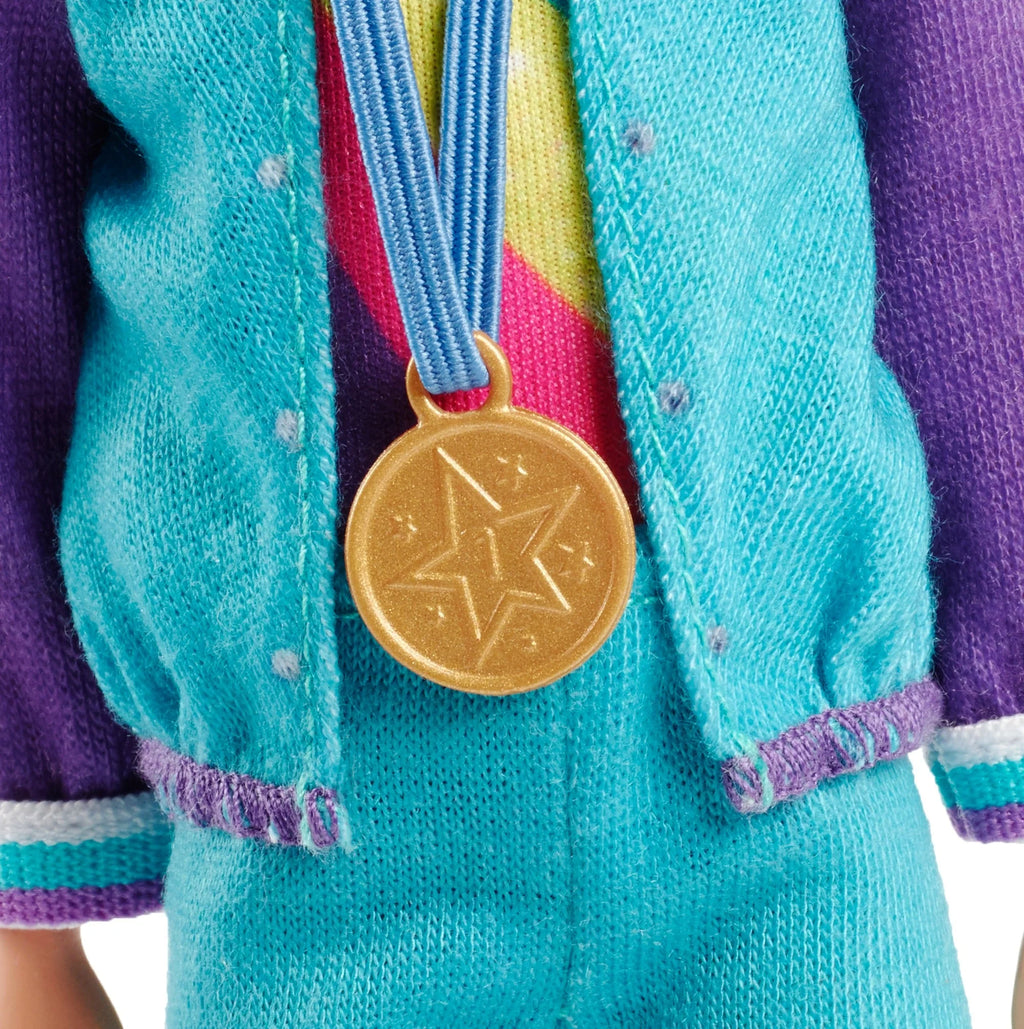 Barbie Team Stacie Doll and Gymnastics Playset with Spinning Bar