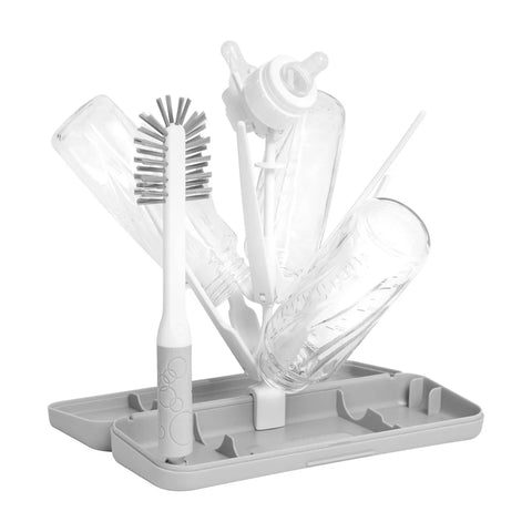 Ubbi On-The-Go Bottle Drying Rack- Gray