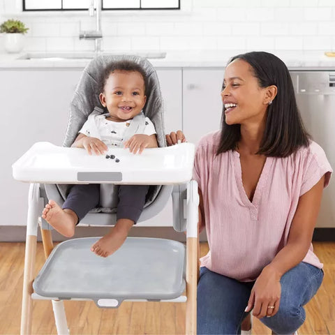 Sit-To-Step High Chair - Grey
