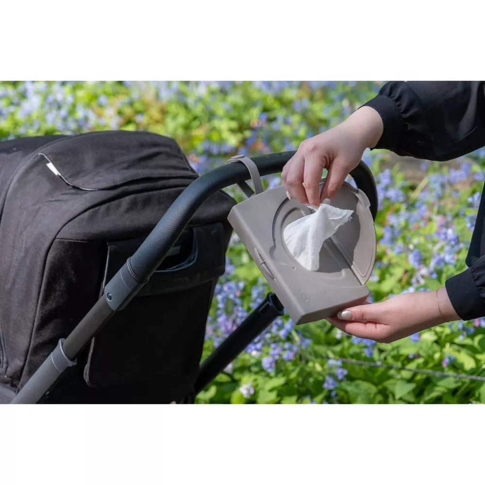 On-The-Go Baby Wipes Dispenser- Sage