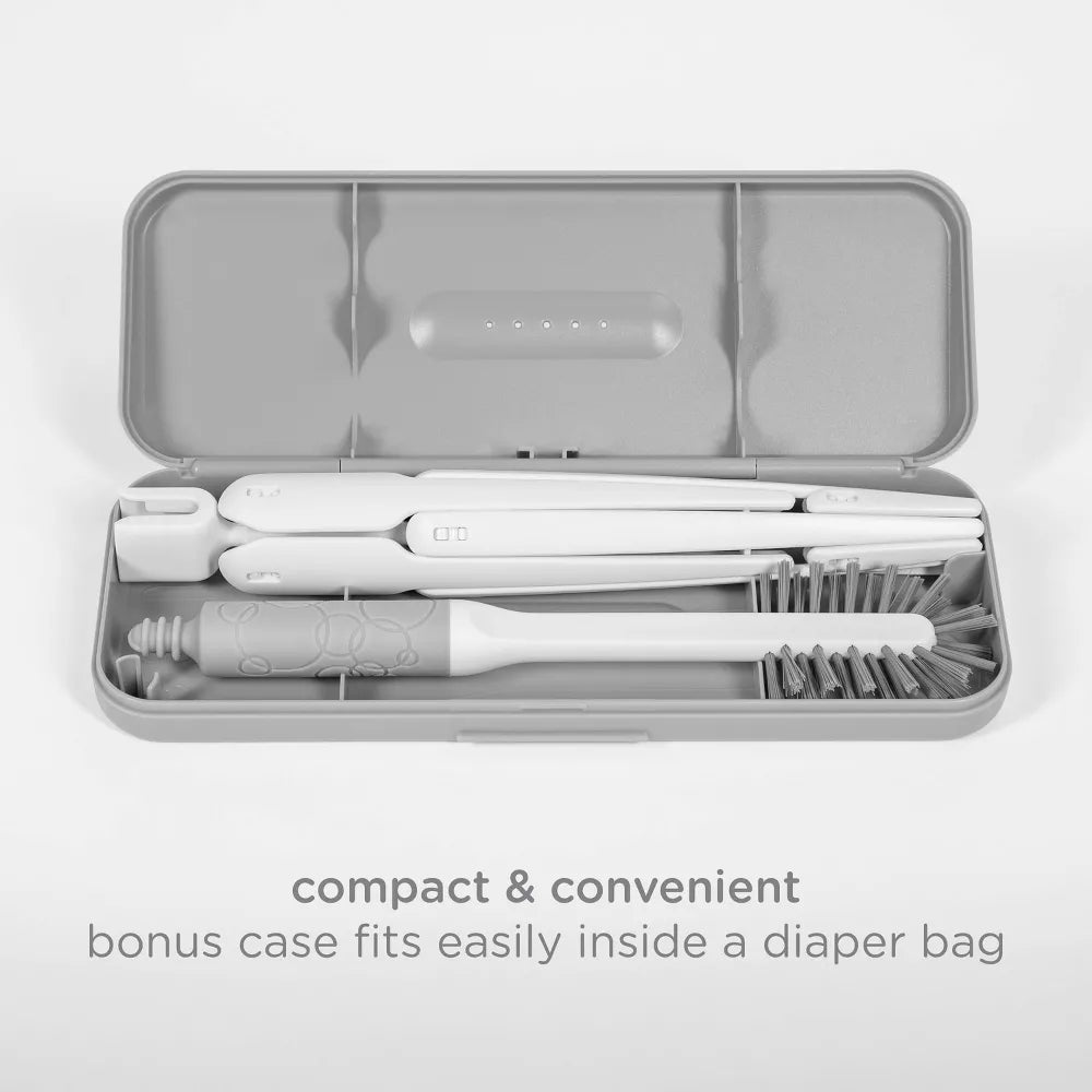 On-The-Go Bottle Drying Rack- Grey