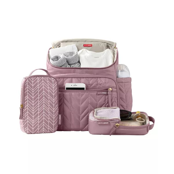 Skip Hop Diaper Bag Forma Mauve