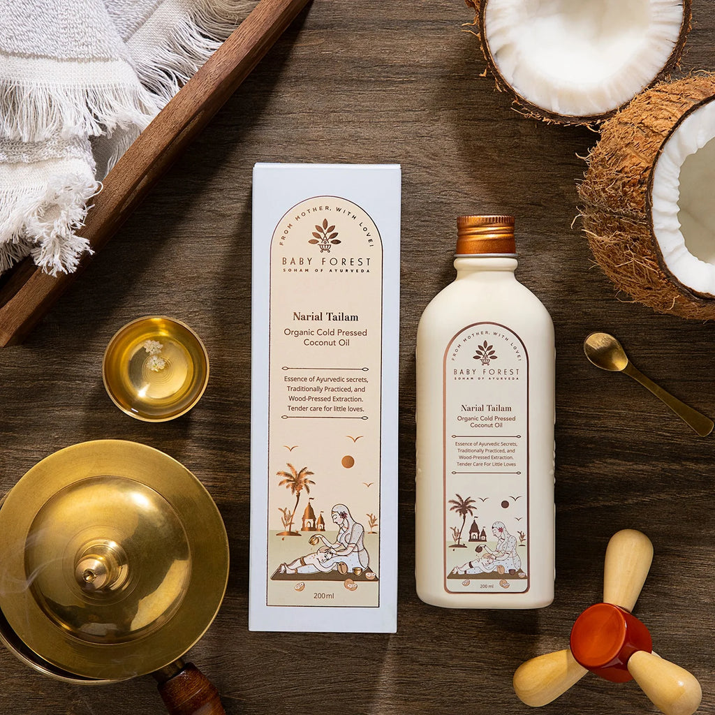 Narial Tailam Organic Cold Pressed Coconut Oil 200Ml