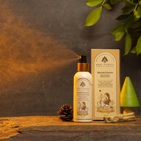 Baby Forest Mashak Kawach Baby Mosquito Repellent Spray