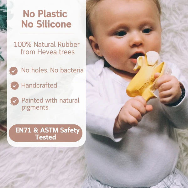Ana Banana Natural Rubber Teether