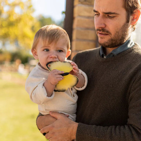 Oli & Carol Katia The Butterfly Natural Rubber Teether