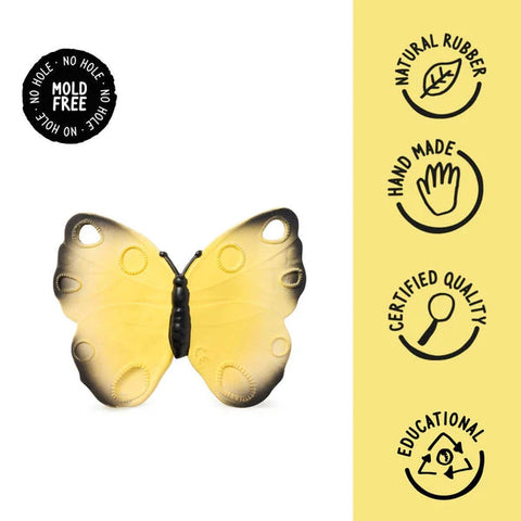 Oli & Carol Katia The Butterfly Natural Rubber Teether