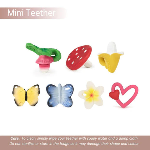 Oli & Carol Katia The Butterfly Natural Rubber Teether