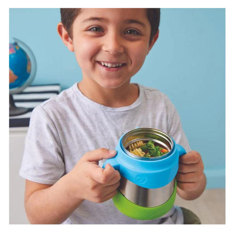 Insulated Food Jar with Spoon Lilac Pop