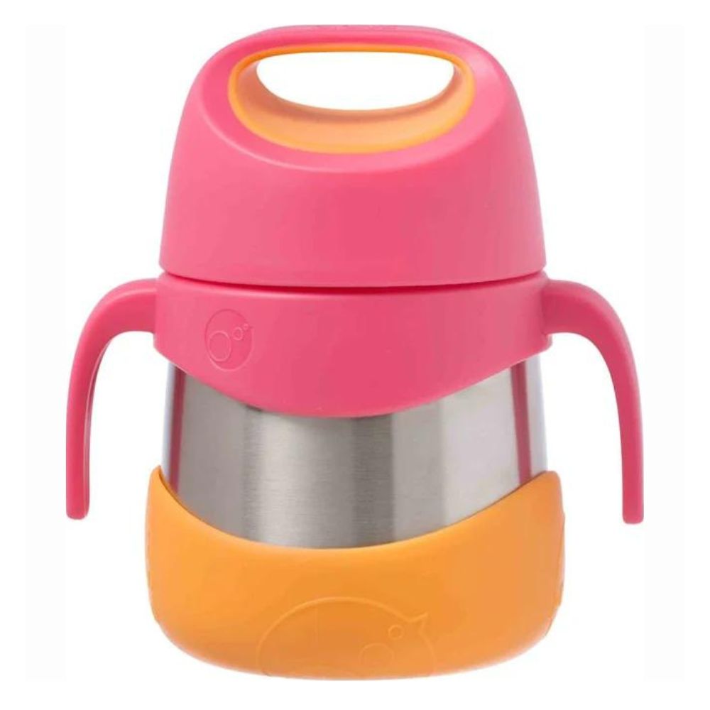 Insulated Food Jar 335Ml - Strawberry Shake Pink Orange