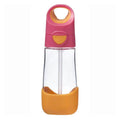 Tritan Straw Drink Bottle 450Ml - Strawberry Shake Pink Orange