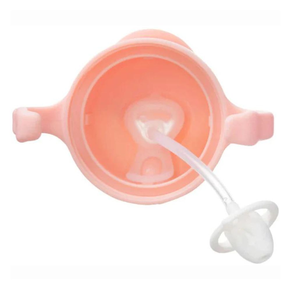 Weighted Straw Sippy Cup 240Ml - Pink