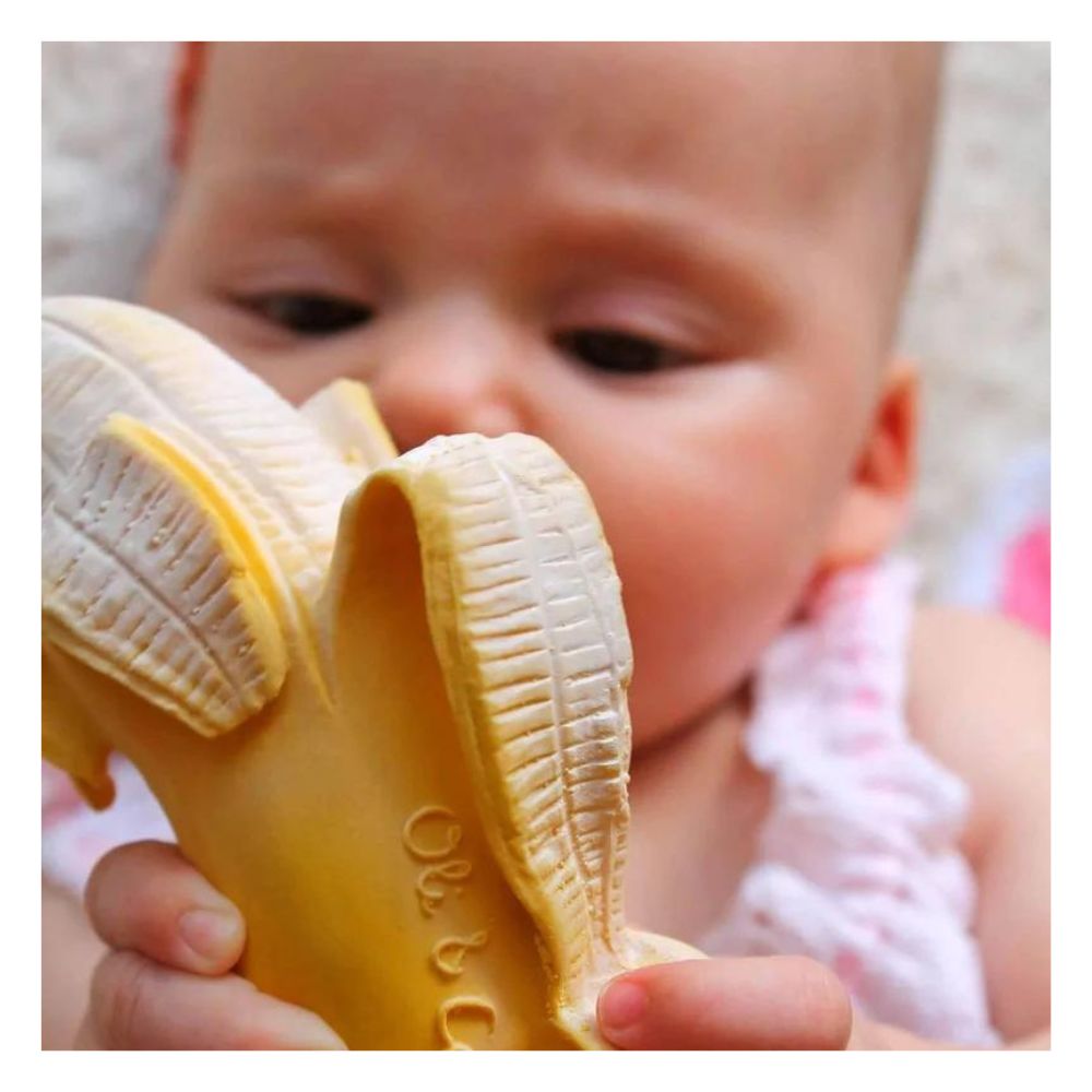 Ana Banana Natural Rubber Teether