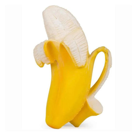 Oli & Carol Ana Banana Natural Rubber Teether