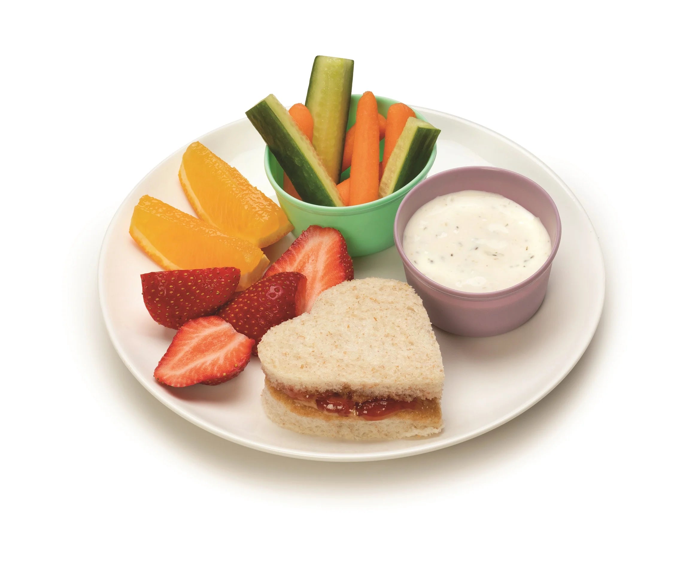 Rainbow Silicone Food Cups