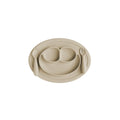 Mini Feeding Set for Toddlers (Mat, Spoon & Fork)- Oat