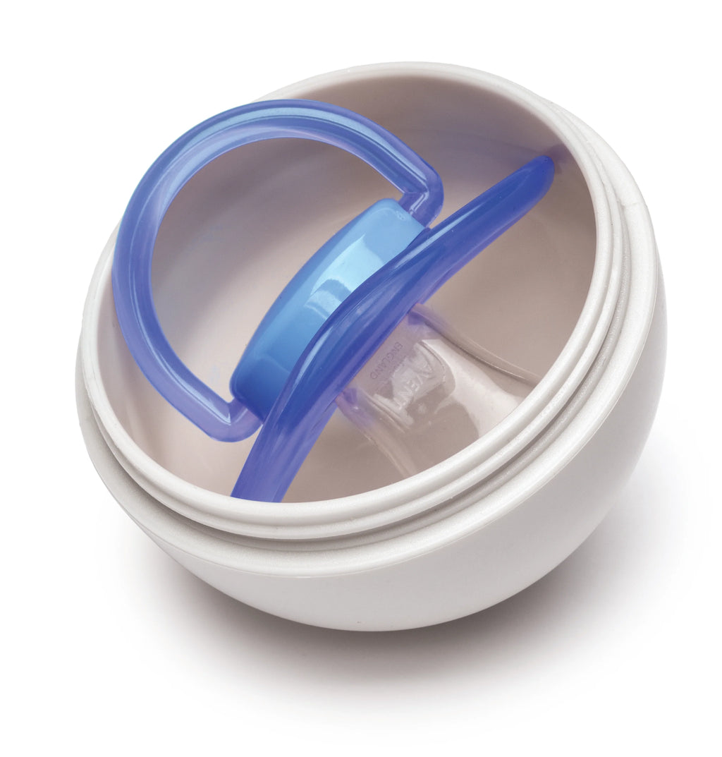 Pacifier Pod- Blue & Grey