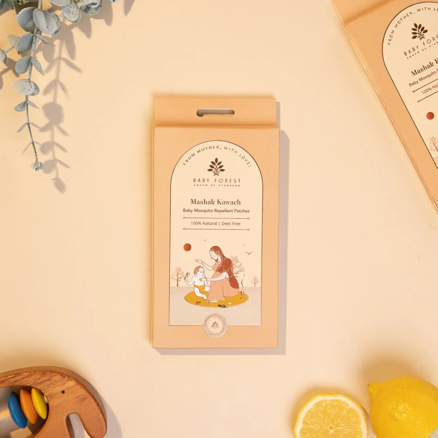 Mashak Kawach Baby Mosquito Repellent Patches